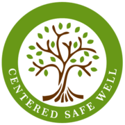 Centered, Safe and Well logo